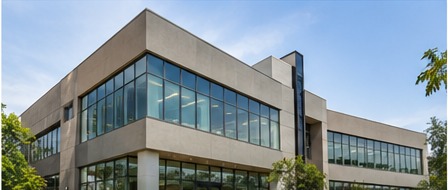 Modern commercial building